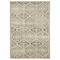 Homeroots 5 x 8 ft. Ivory & Gray Floral Trellis Indoor Area Rug 388040 - alternate 1